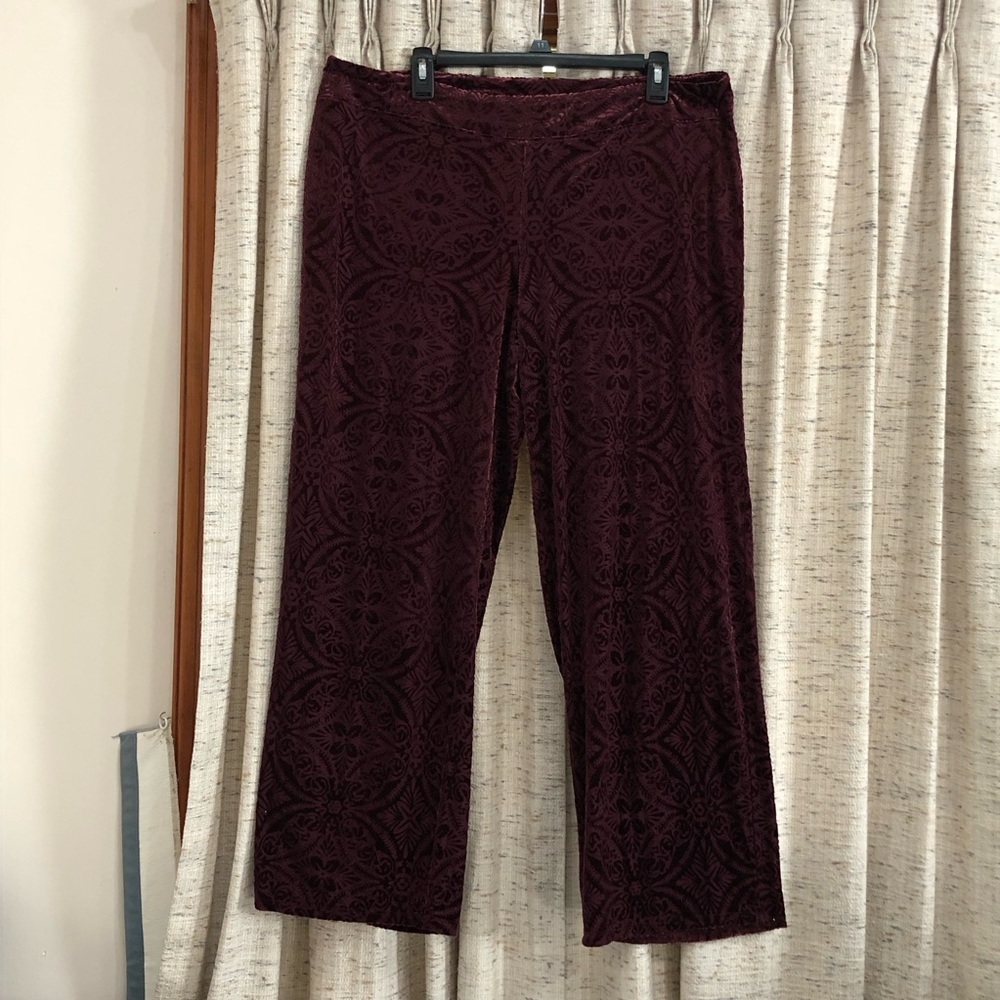 Soma Flocked Burnout Sleep Pants